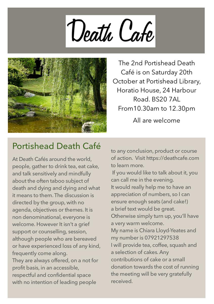 Portishead Death Cafe