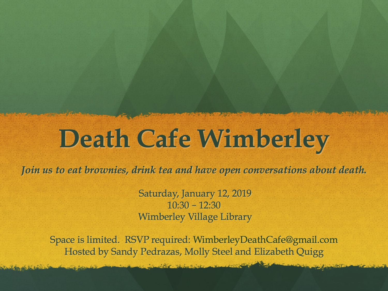 Death Cafe Wimberley
