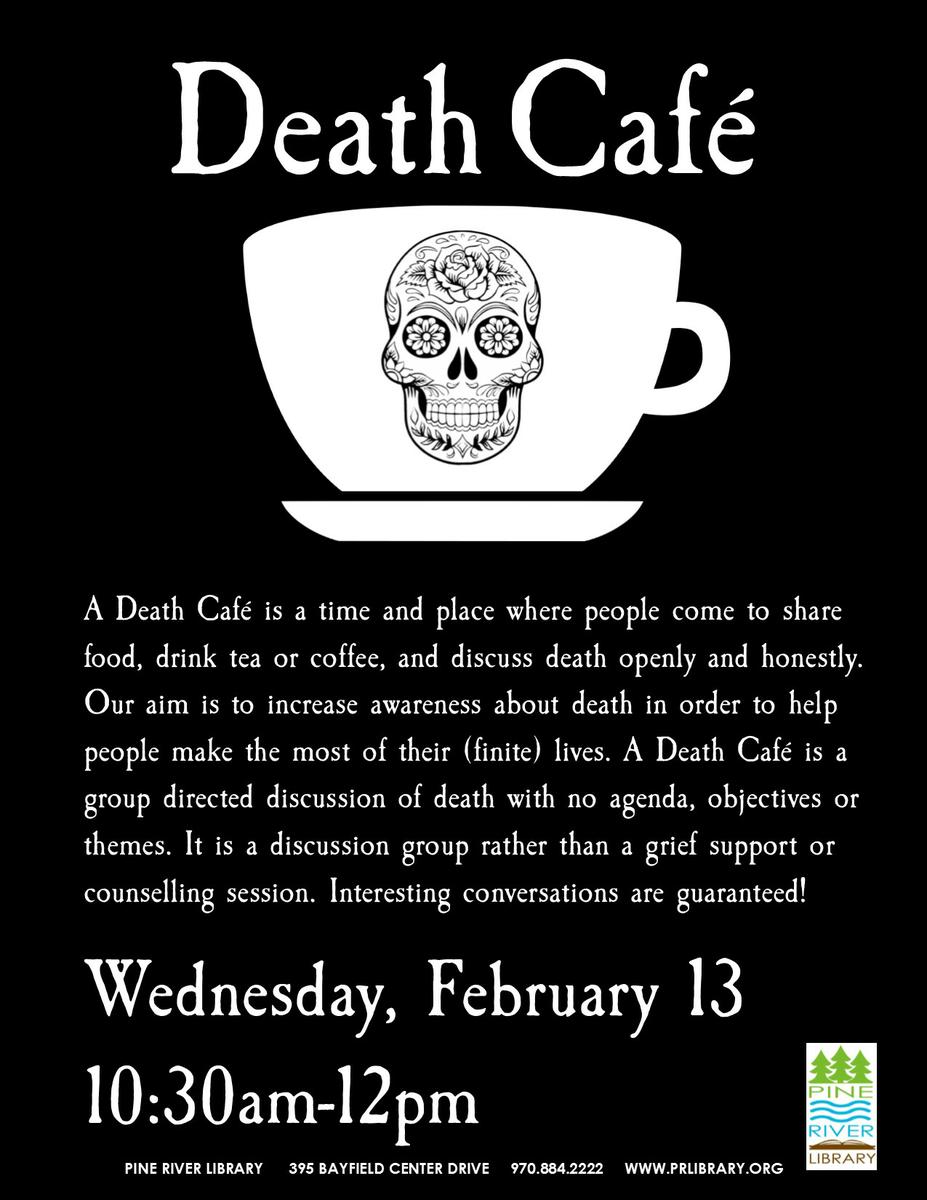 Pine River Library Death Cafe