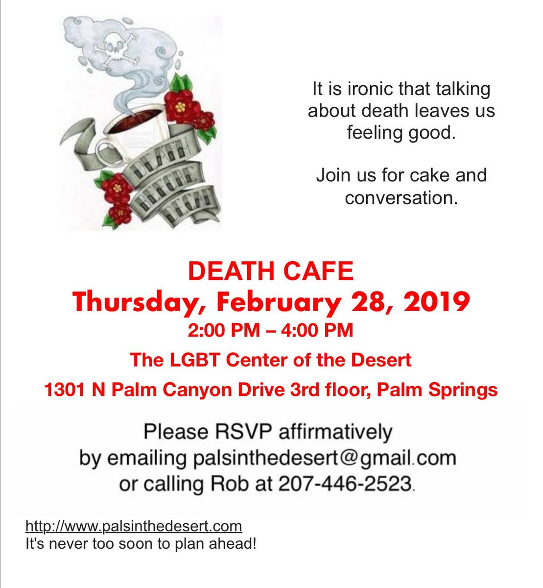 Death Cafe  Palm Springs