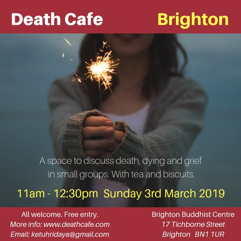 Death Cafe Brighton 3 March 2019