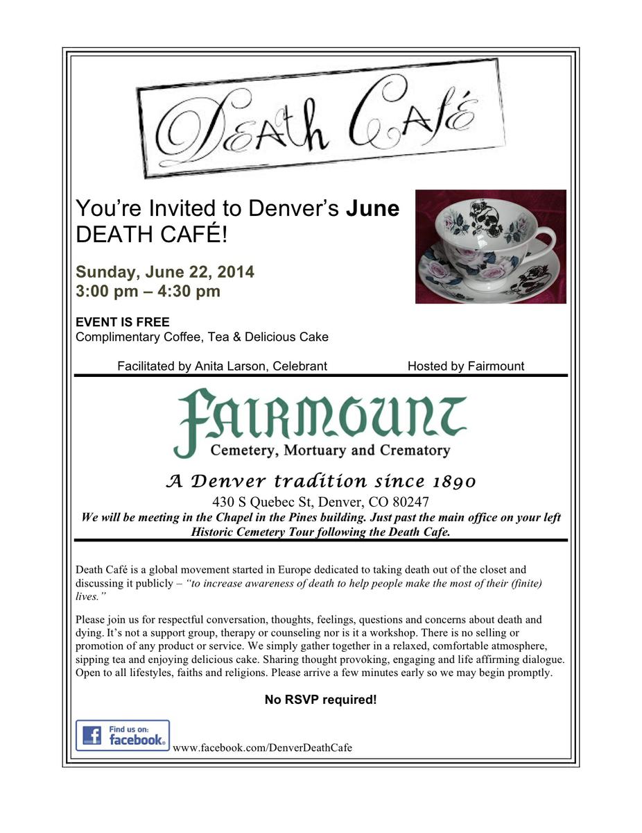 Denver Death Cafe June 2014