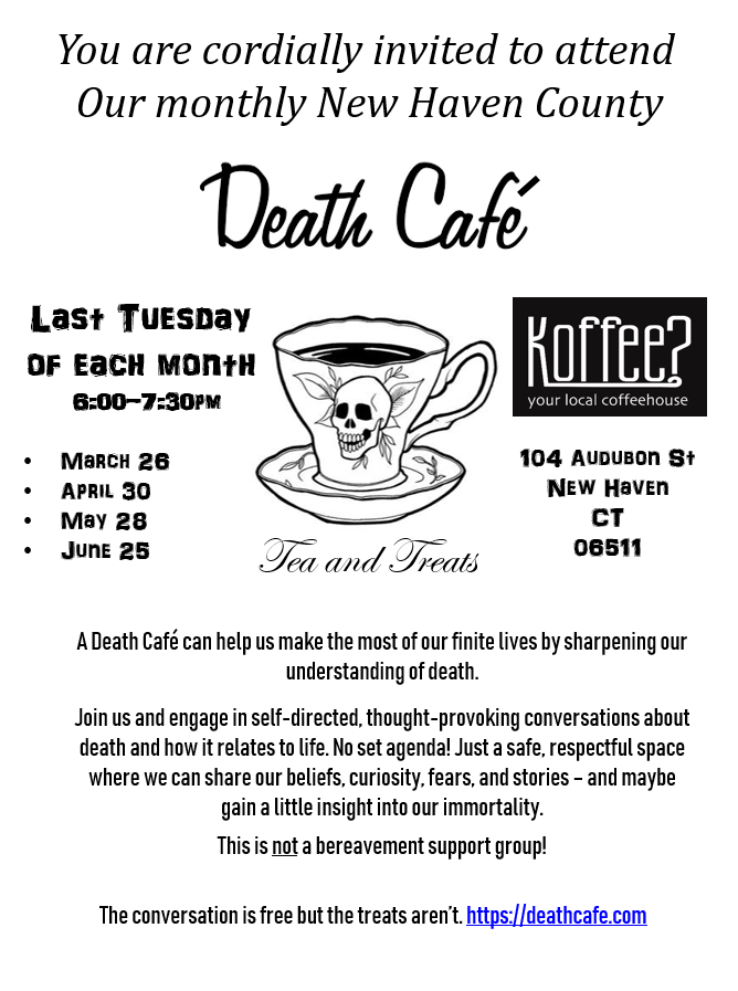 New Haven County Death Cafe