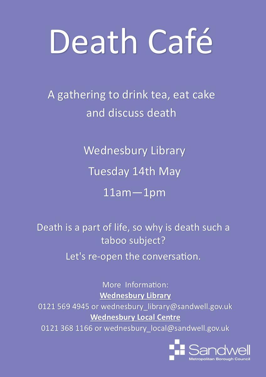 Death Cafe Wednesbury
