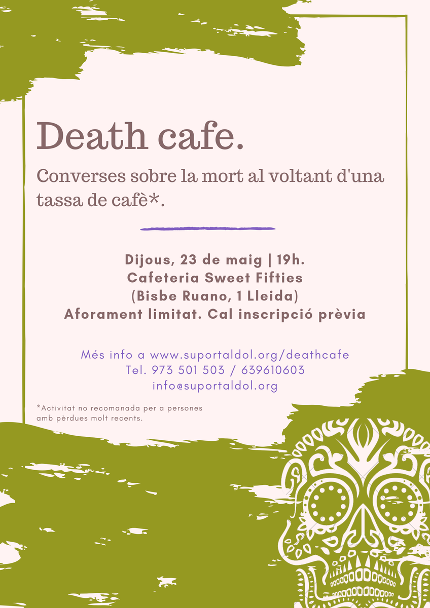 Death Cafe, converes sobre la mort al voltant d'una tassa de cafè