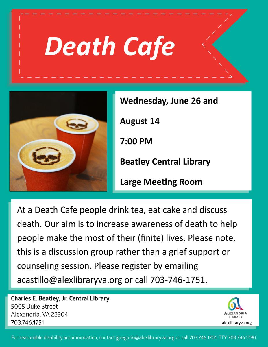 Death Cafe Alexandria VA