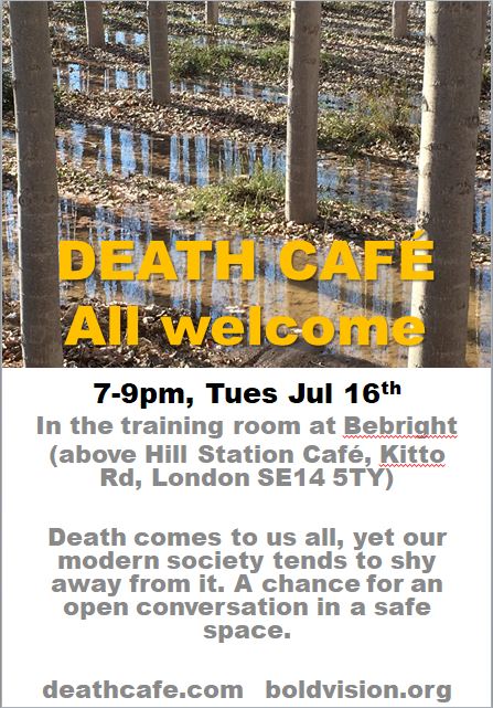 Death Cafe at the Hill Station London
