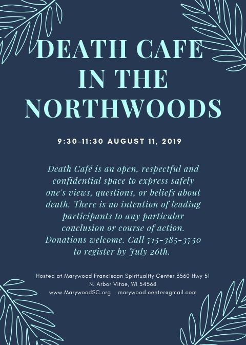 Death Cafe in the Northwoods
