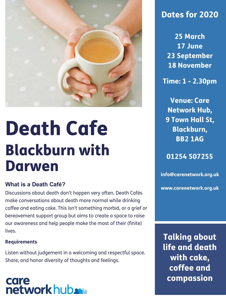 Death Cafe Blackburn with Darwen