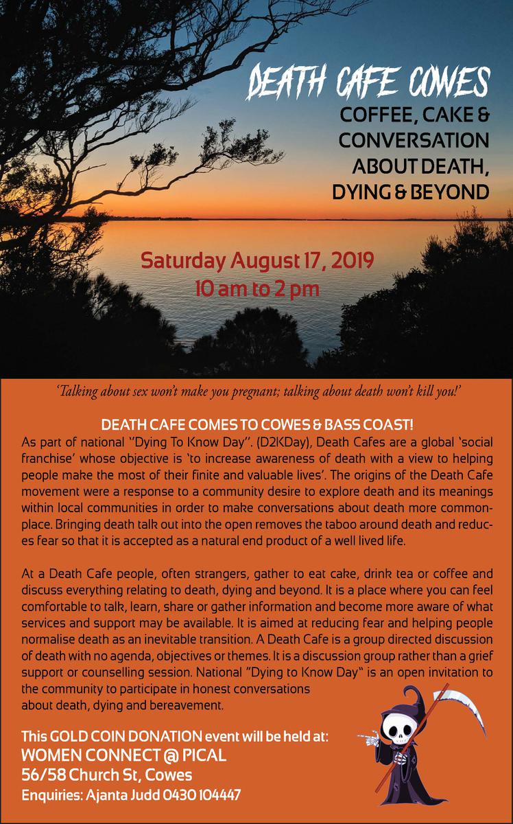 Death Cafe Comes to Cowes