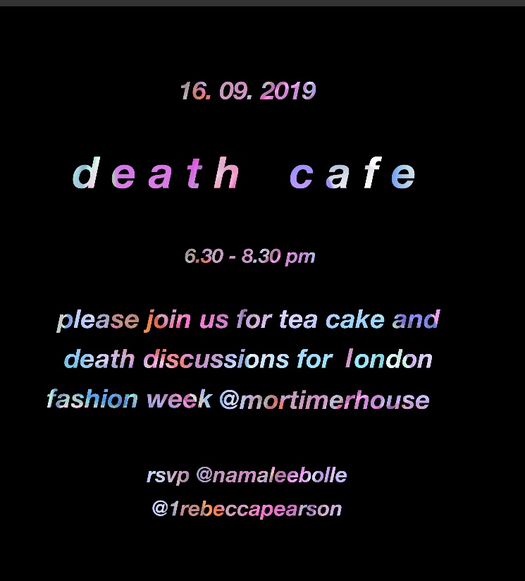 Death Cafe, London 