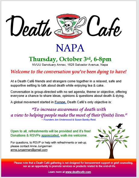Death Cafe Napa