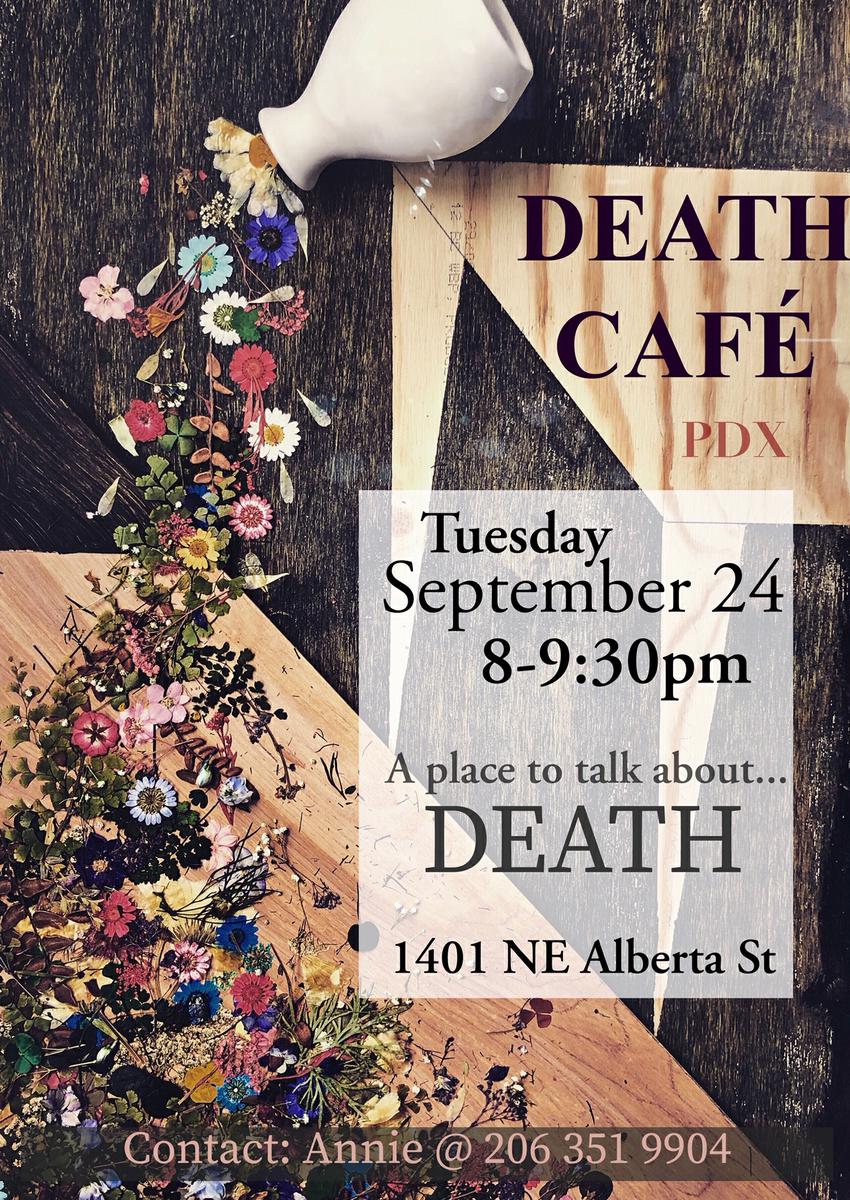 Death Cafe on Alberta Portland 