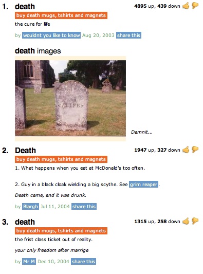 Death - top 3 definitions