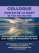 Death Colloquium in Quebec City